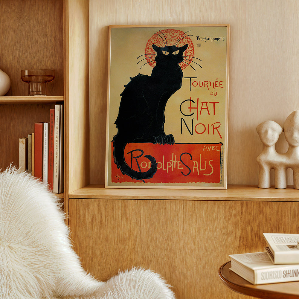 Le Chat Noir - Théophile Alexandre Steinlen
