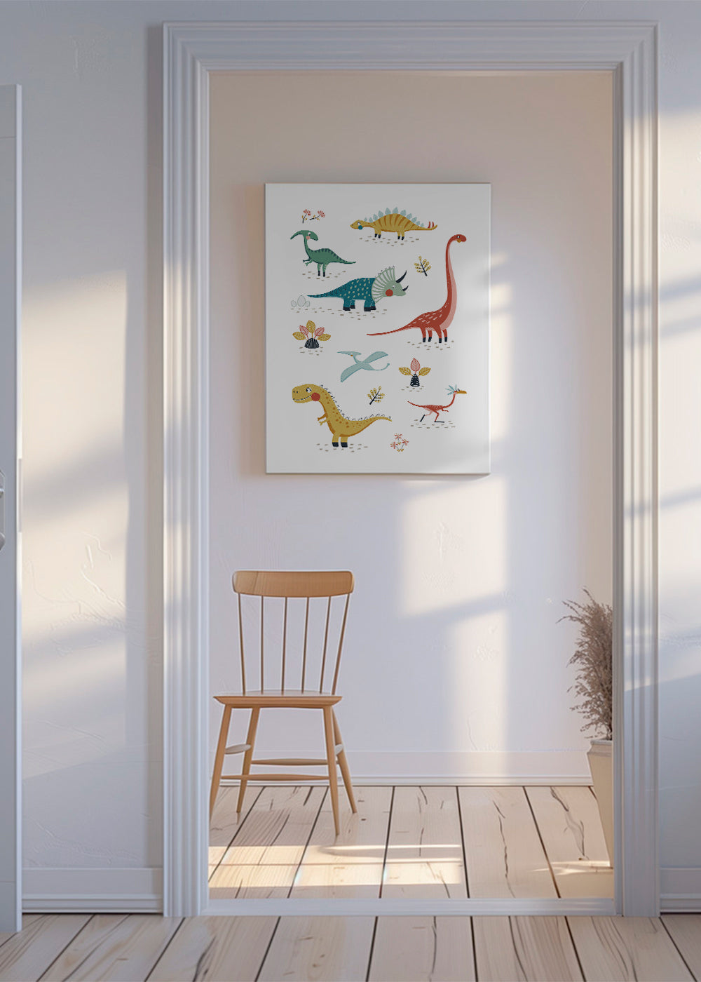 Dinosaurs kids print