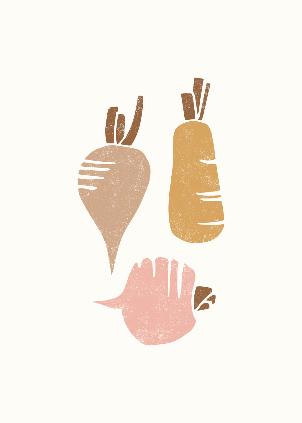 Rutabaga vegetable - Unframed art print