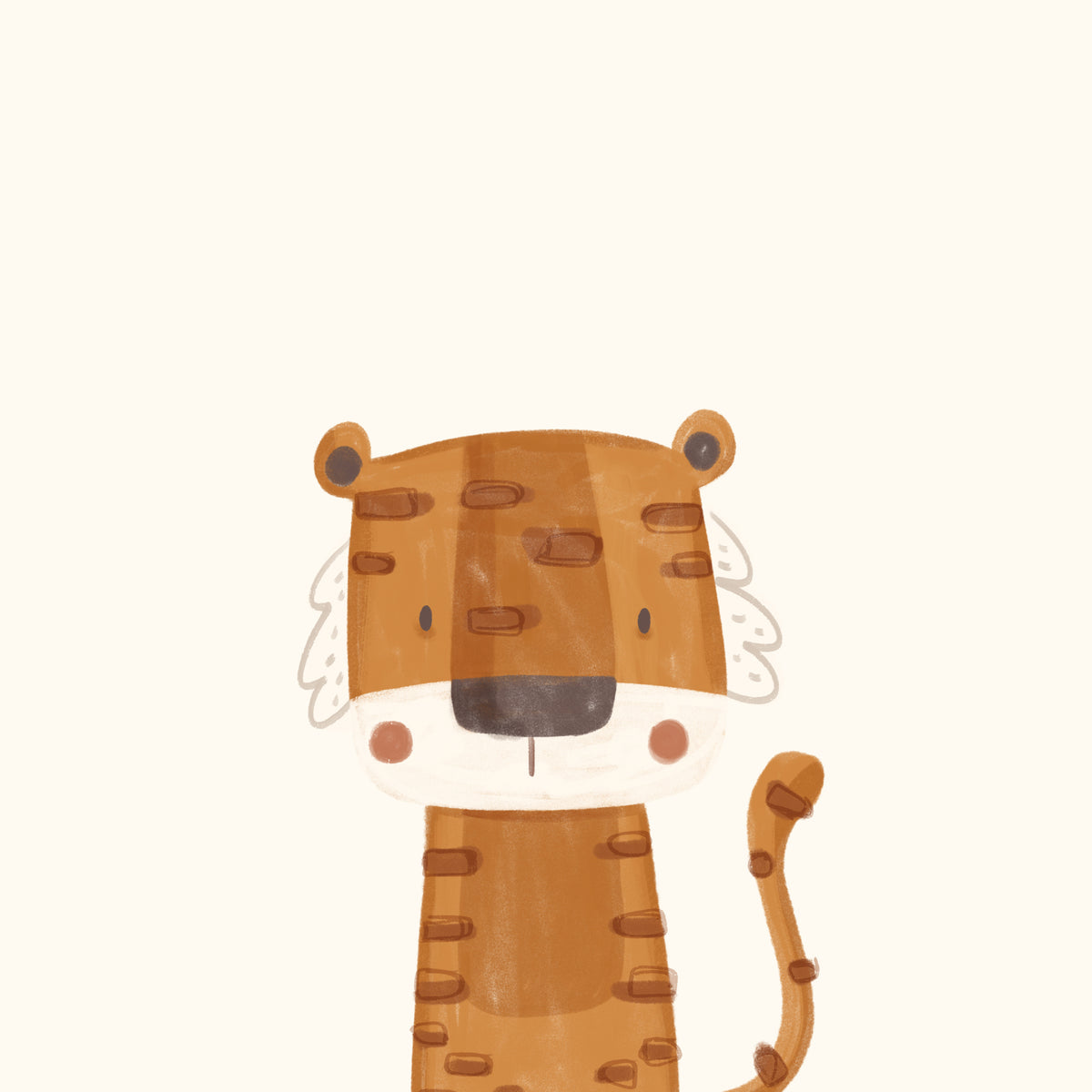Sweet tiger - Unframed art print