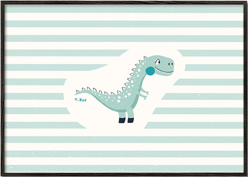 Children's print T-Rex playful