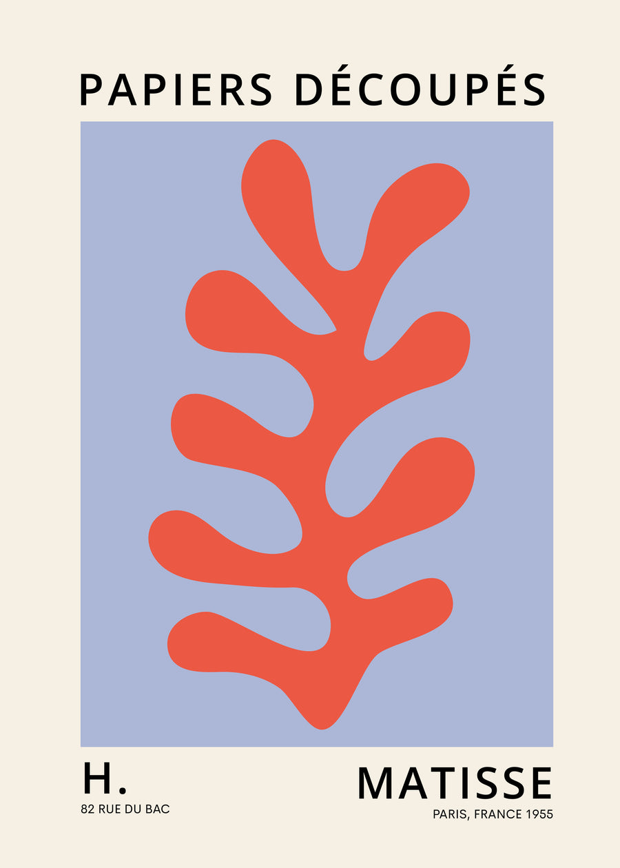 Henri Matisse papiers decoupes X
