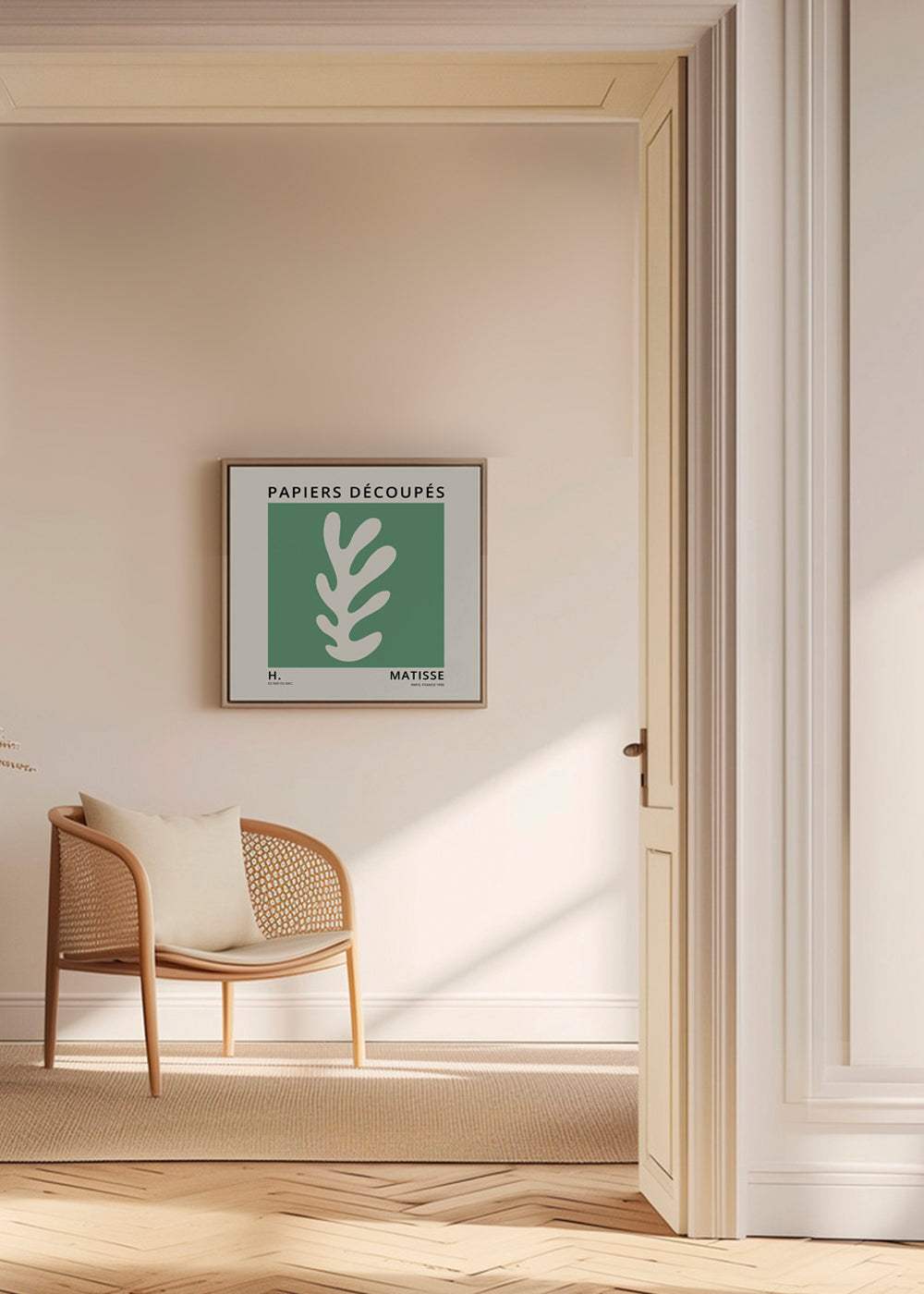 Henri Matisse GREEN papiers decoupes II