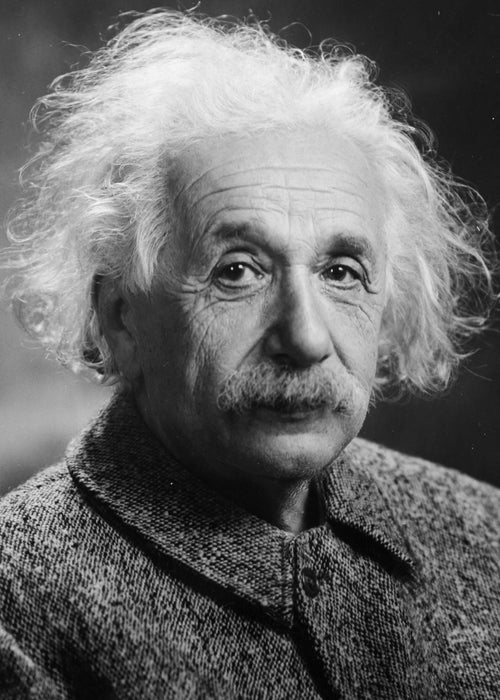 Albert Einstein vintage photograph - Unframed art print
