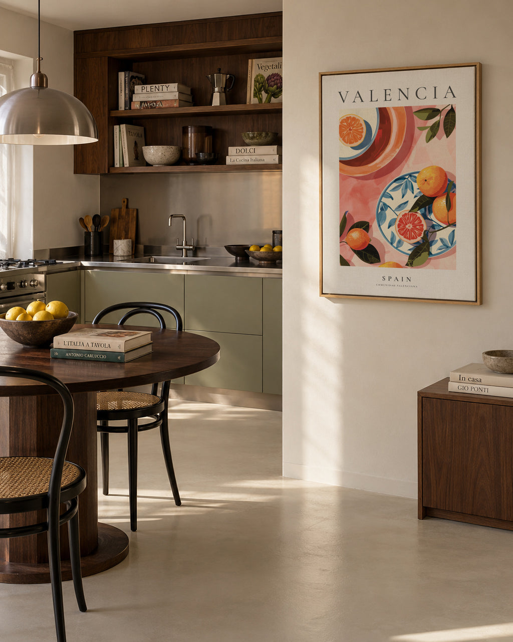 Valencia, Spain - Framed canvas in an interior