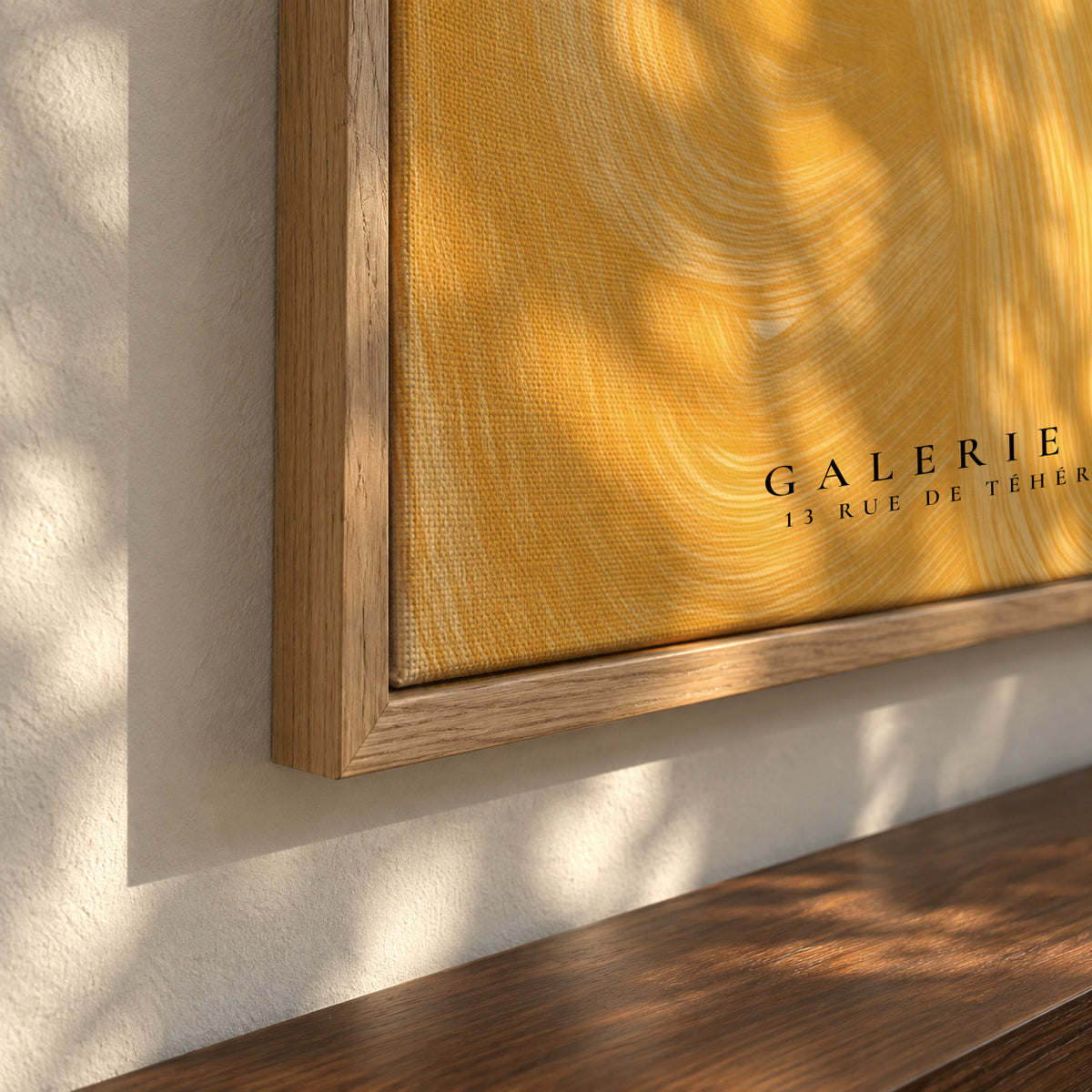 L’Art Abstrait, La Galerie Maeght Exhibition Poster - Framed canvas detail