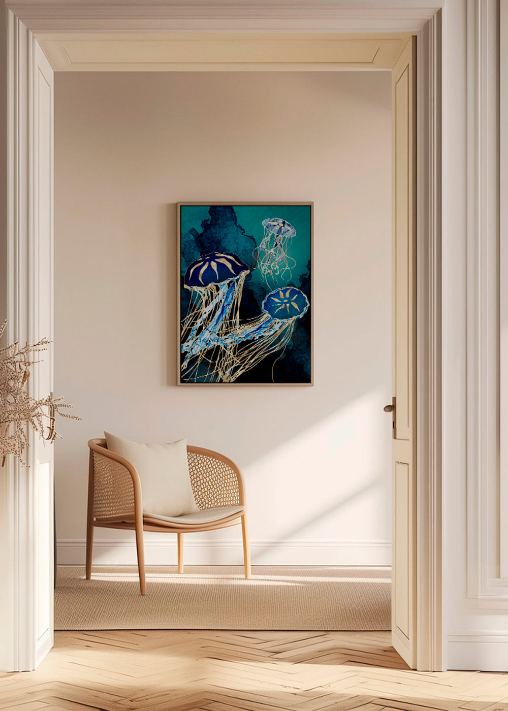 Metallic Jellyfish III