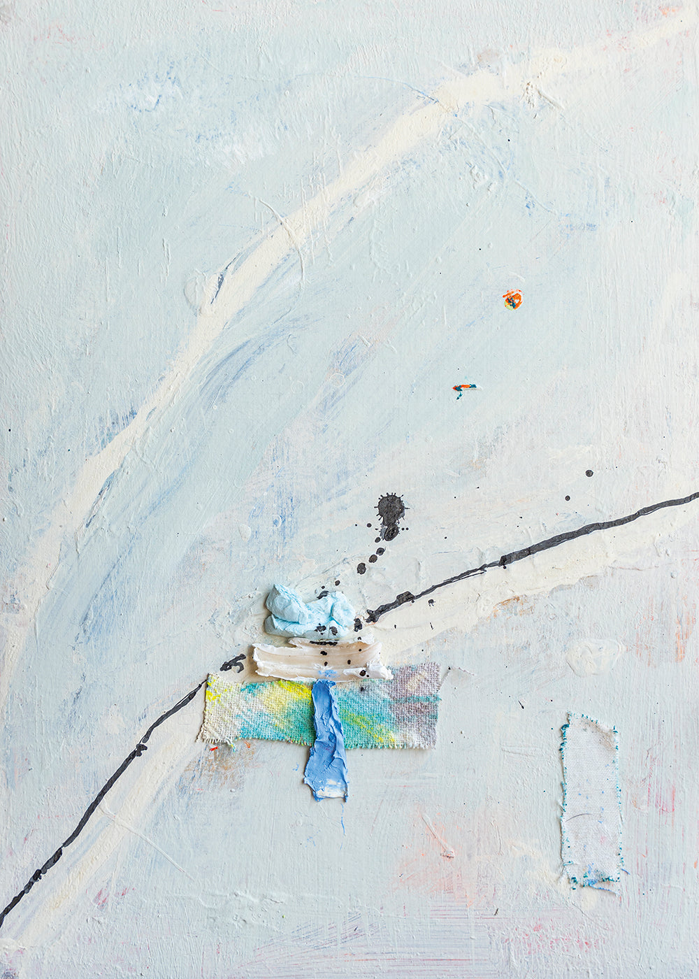 Abstract artwork Ikigai
