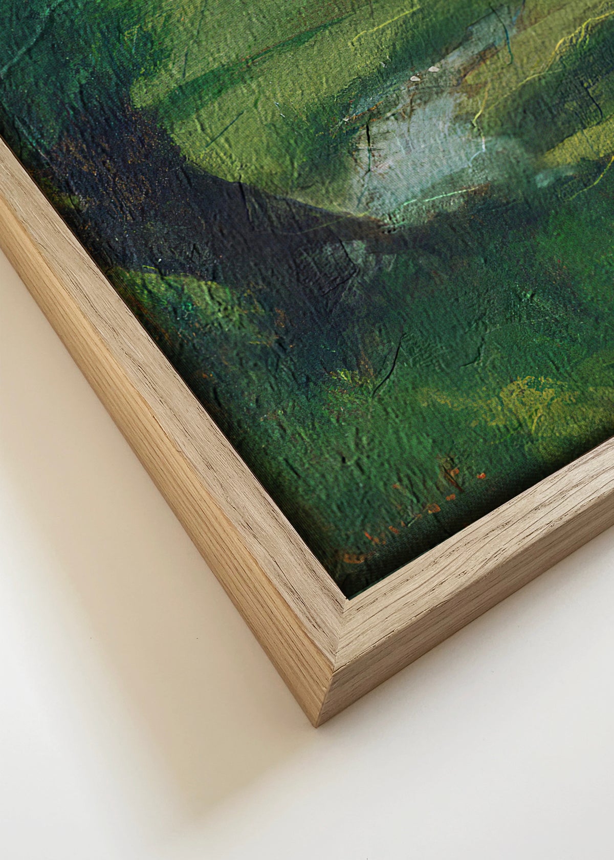 The love found - Framed canvas detail