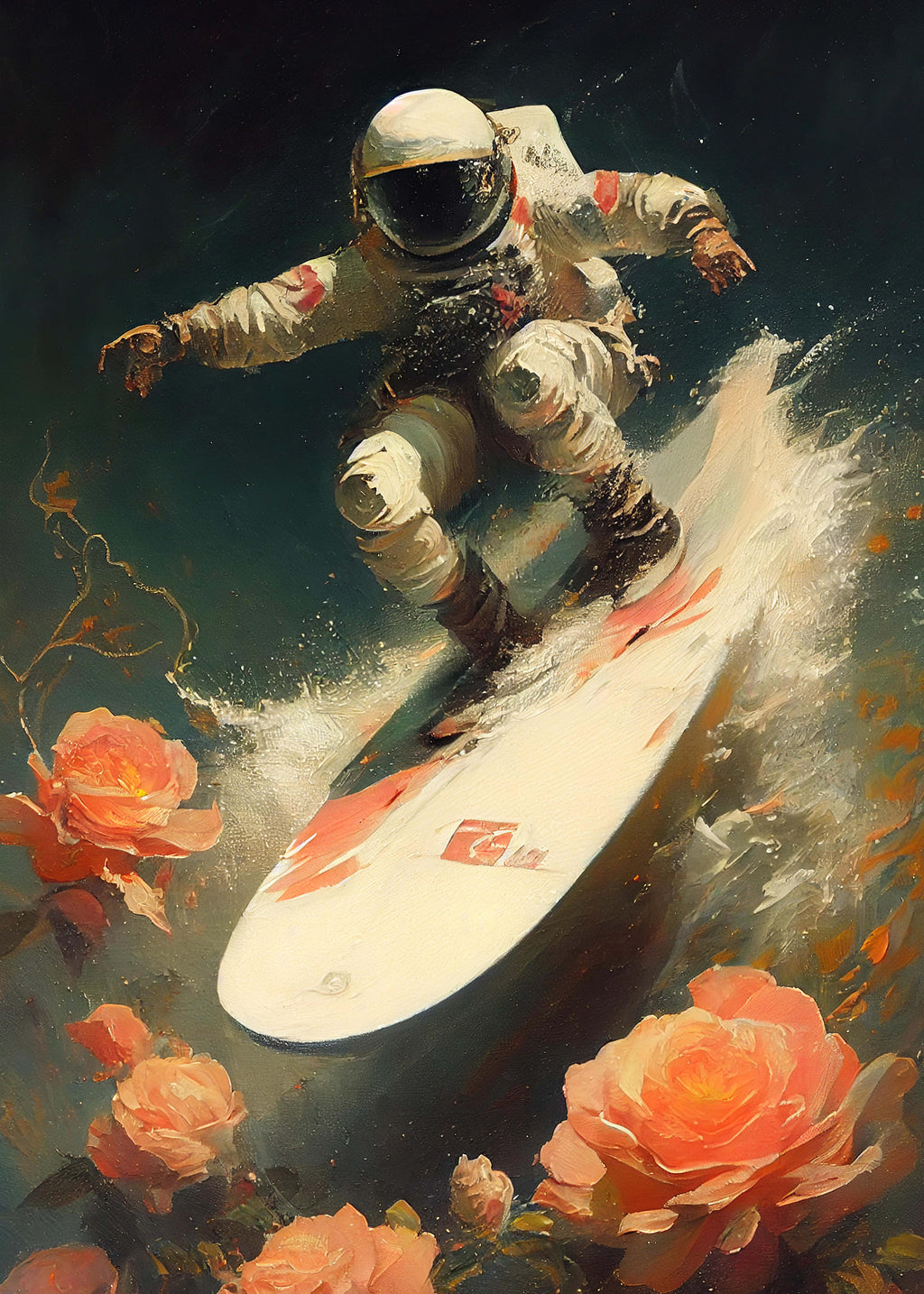 My space wave - Unframed art print