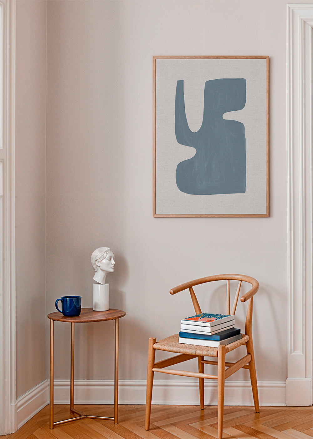 Mid Century Blue I