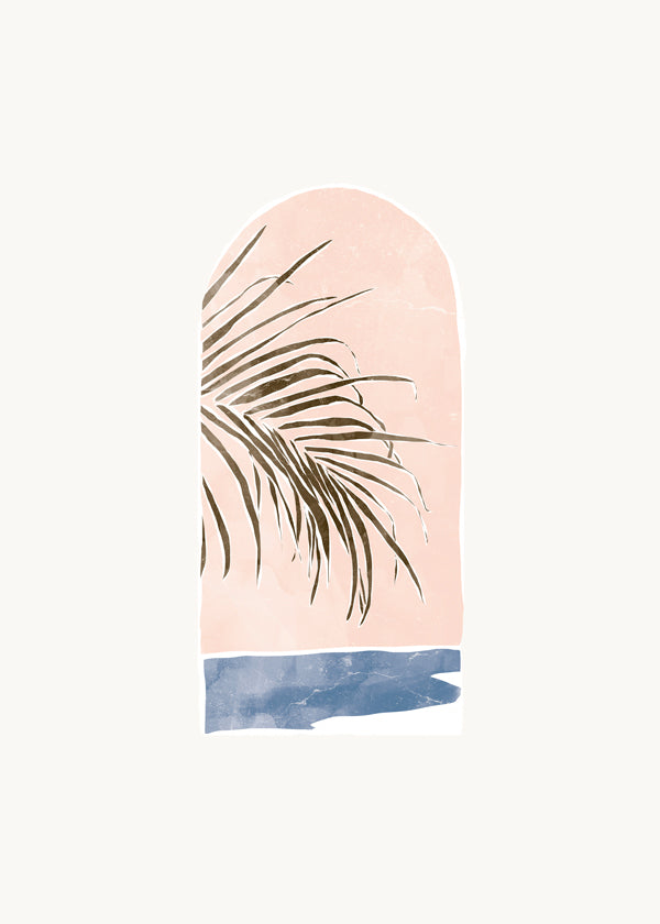 Tropical Window Landscape II