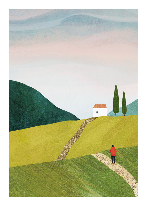 Walking Home - Unframed art print