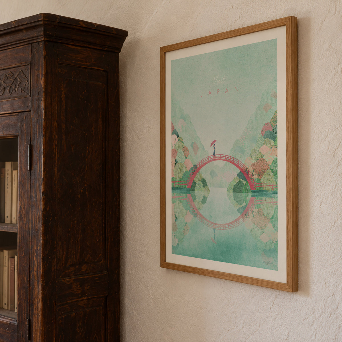 Japan II - Framed poster detail