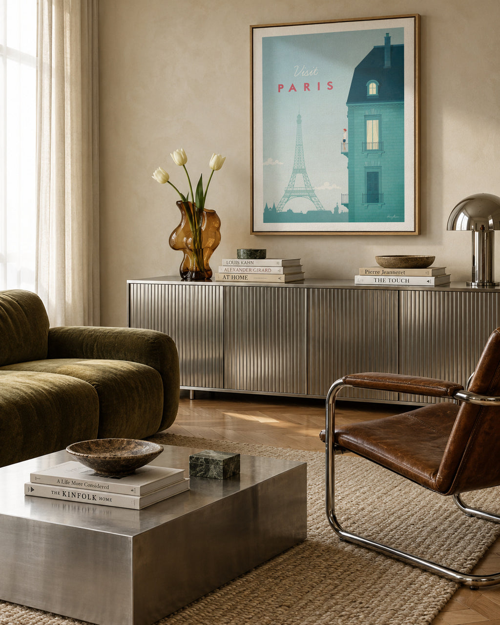 Paris - Framed canvas in an interior