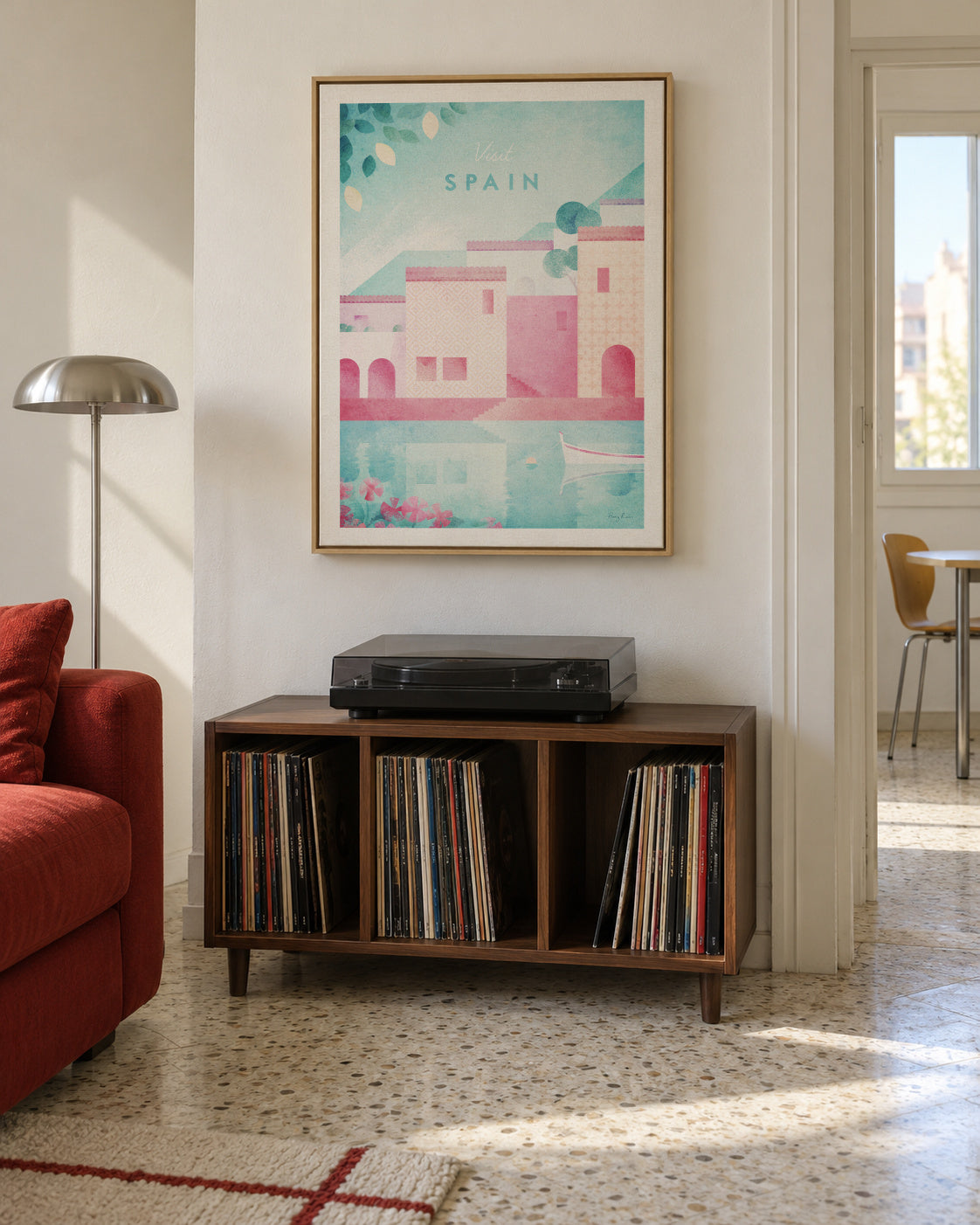 Spain - Framed canvas in an interior