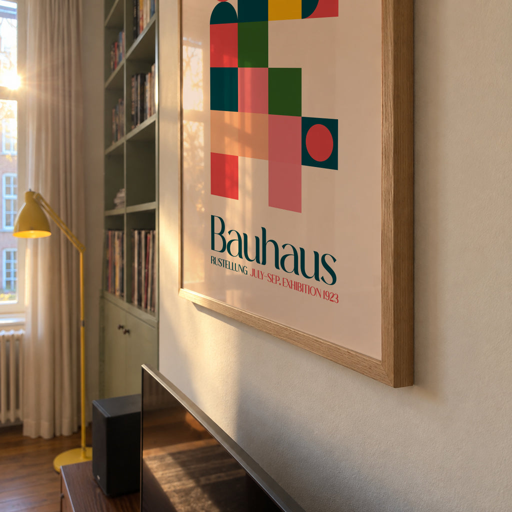 Bauhaus Kutular - Framed poster detail