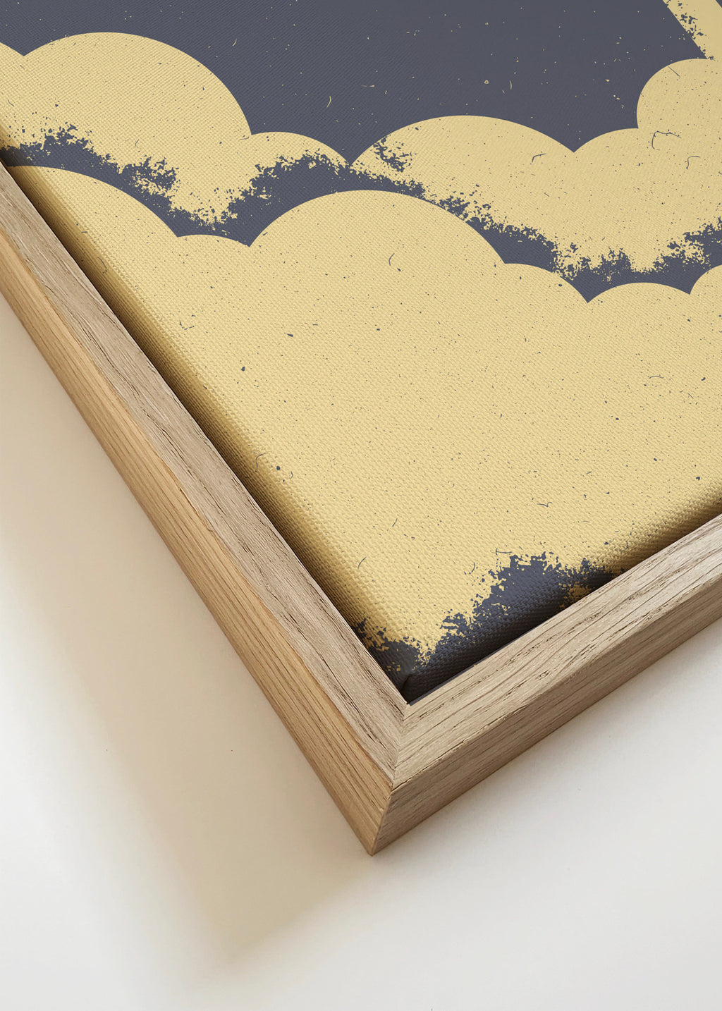 Rocket - Framed canvas detail