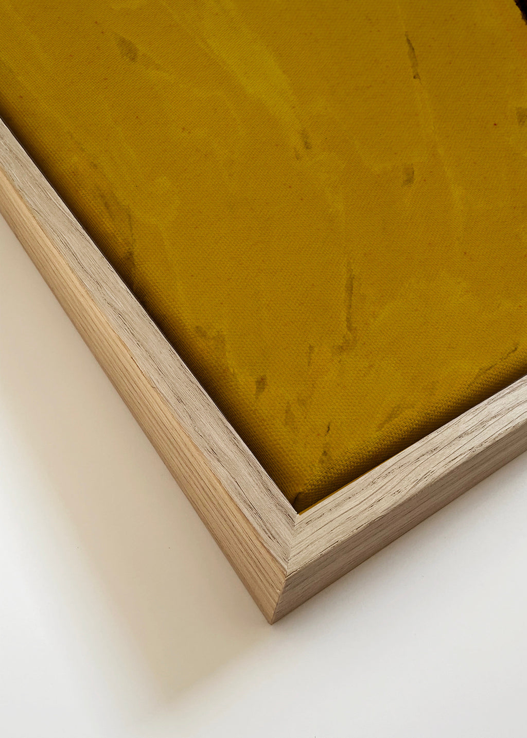 Delicate pair - Framed canvas detail