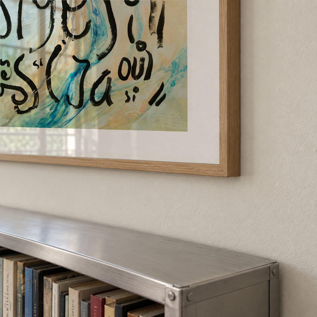 Yes - Framed poster detail