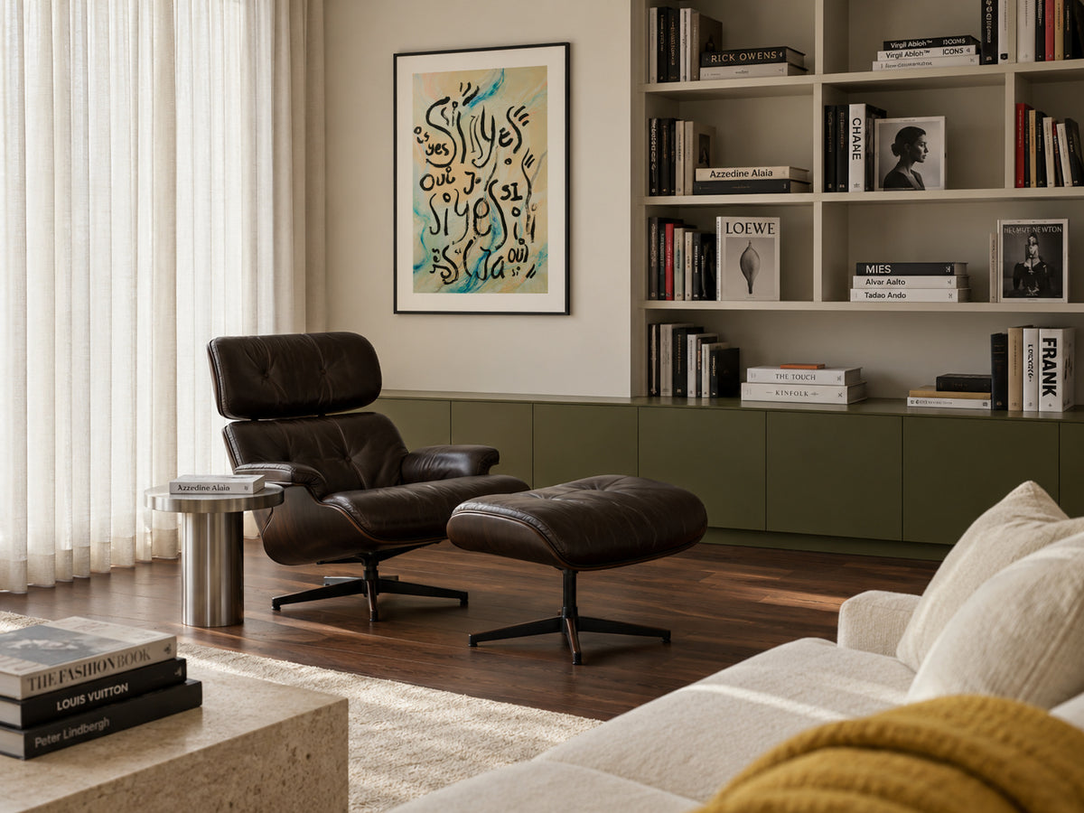 Yes - Framed poster in an interior