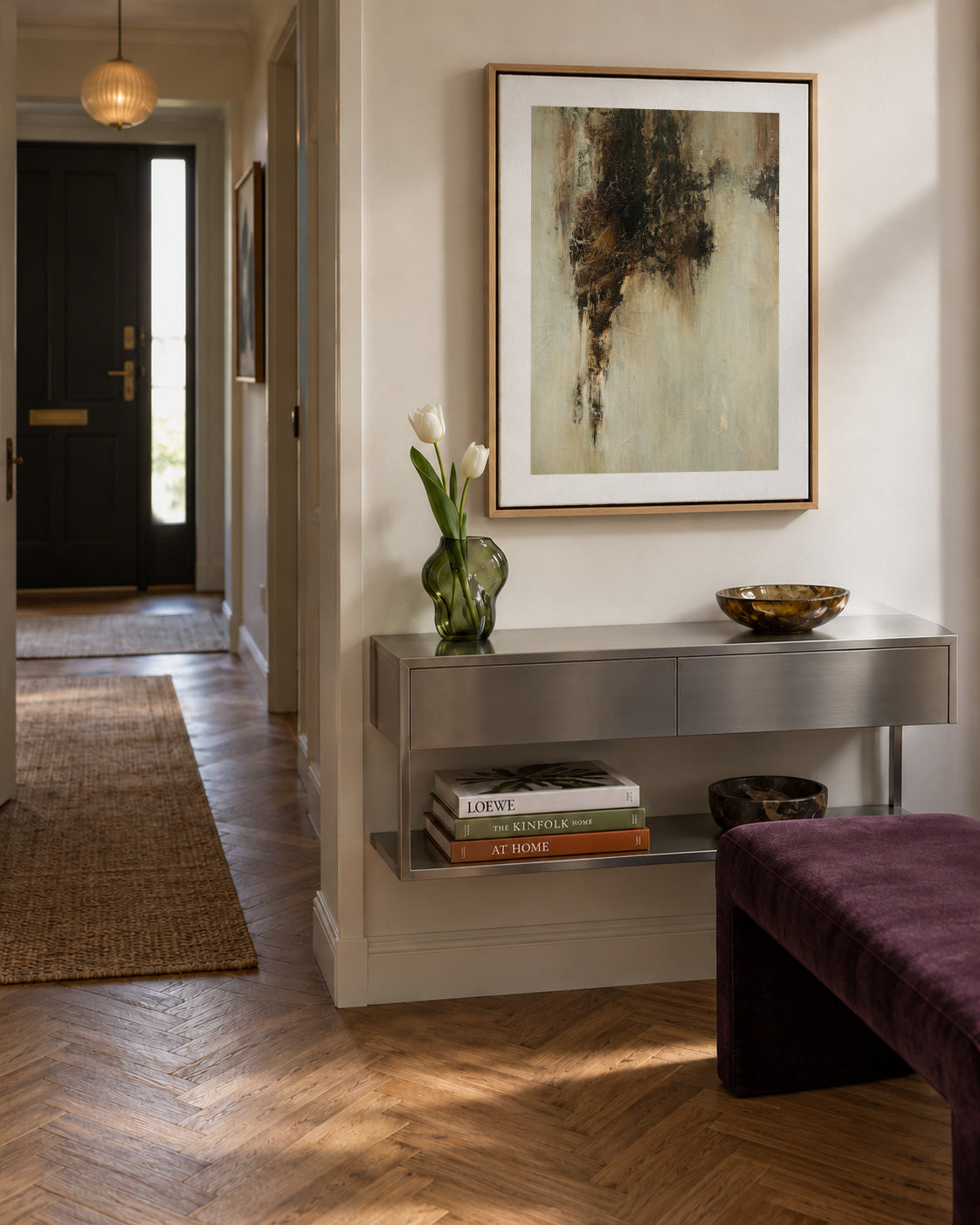 Madrid - Framed canvas in an interior
