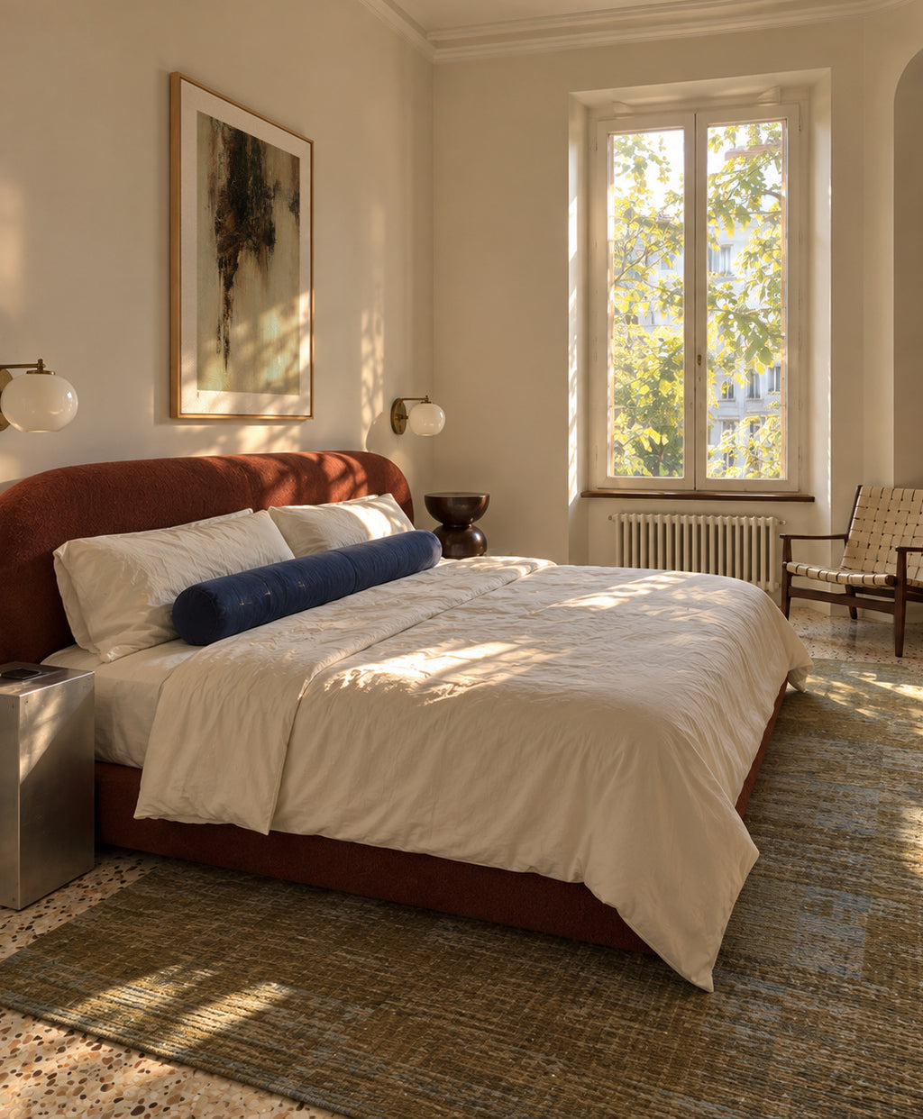 Madrid - Framed canvas in an interior