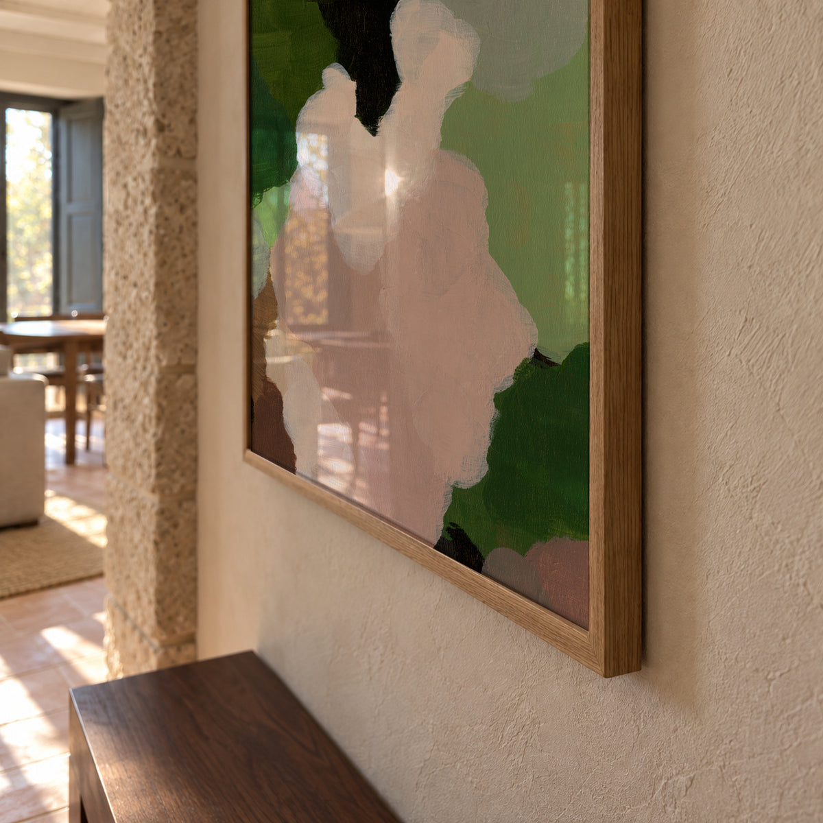 Abstract 60 - Framed poster detail