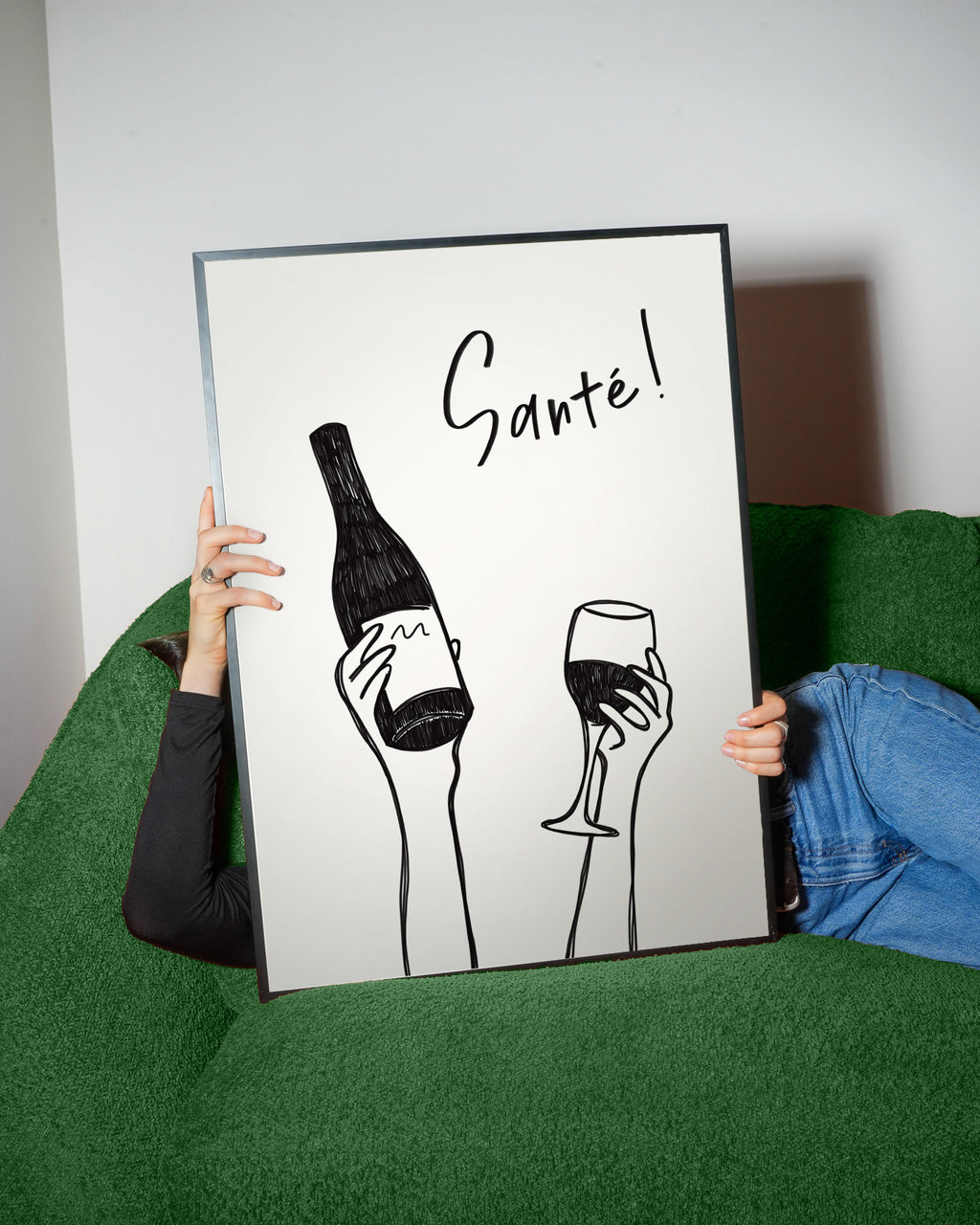 Cheers! - Framed poster detail