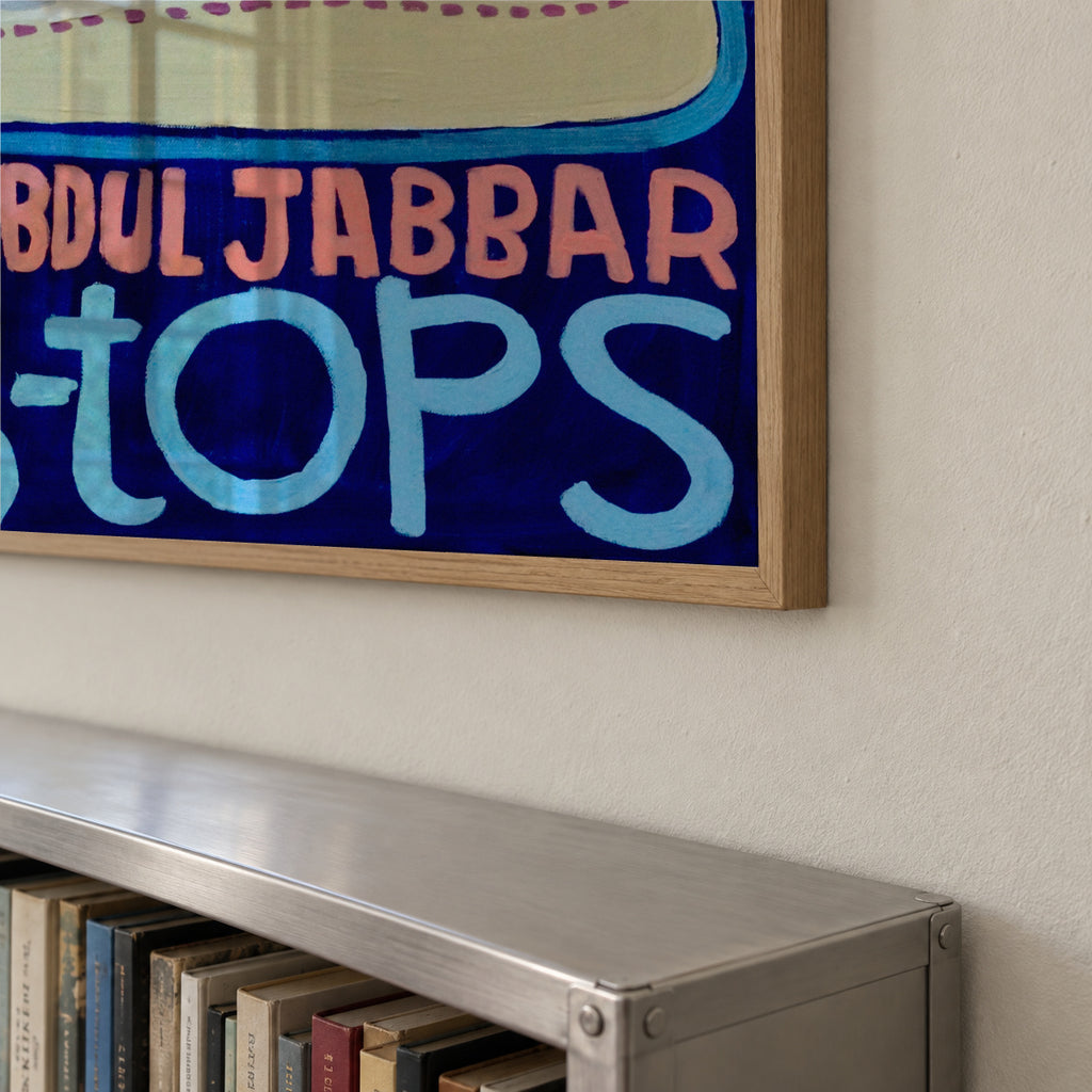 High Tops - Framed poster detail