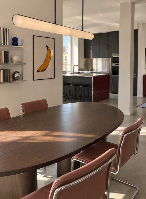 Banana - Framed poster in an interior