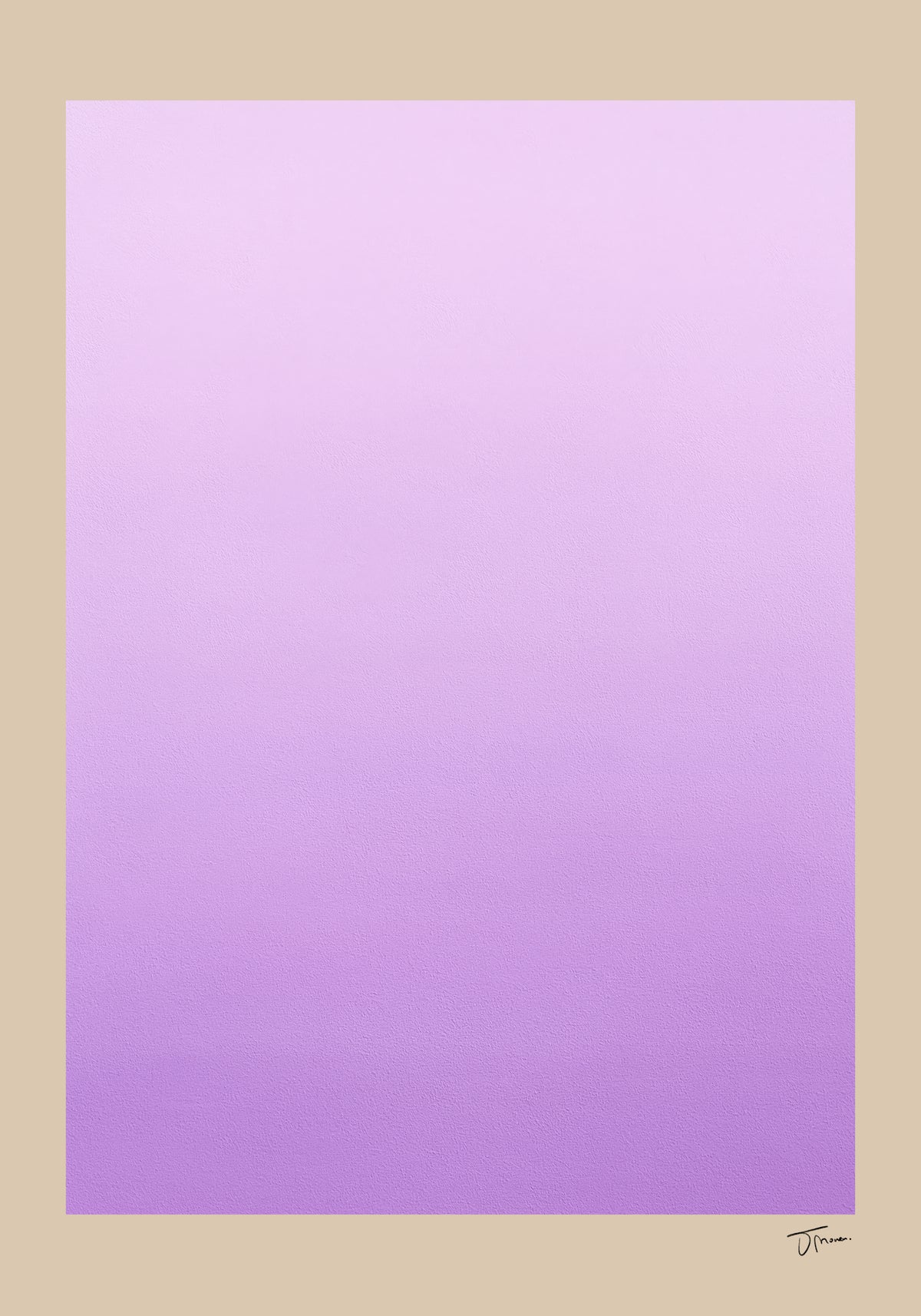 Lavender Haze - Unframed art print
