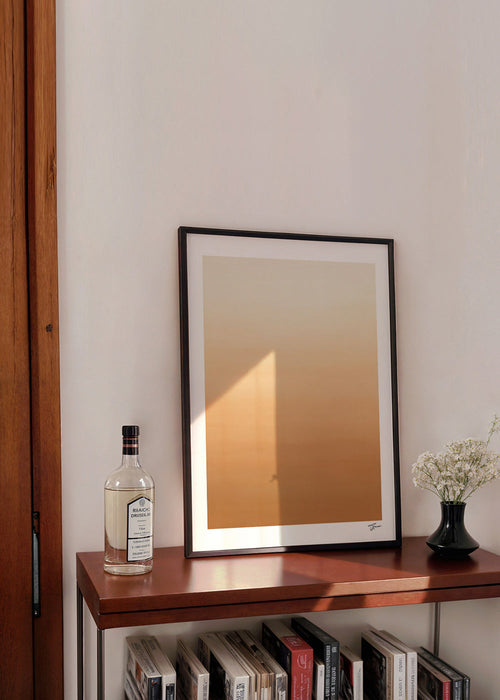Cuadro de paisaje desértico degradado minimal – Product1