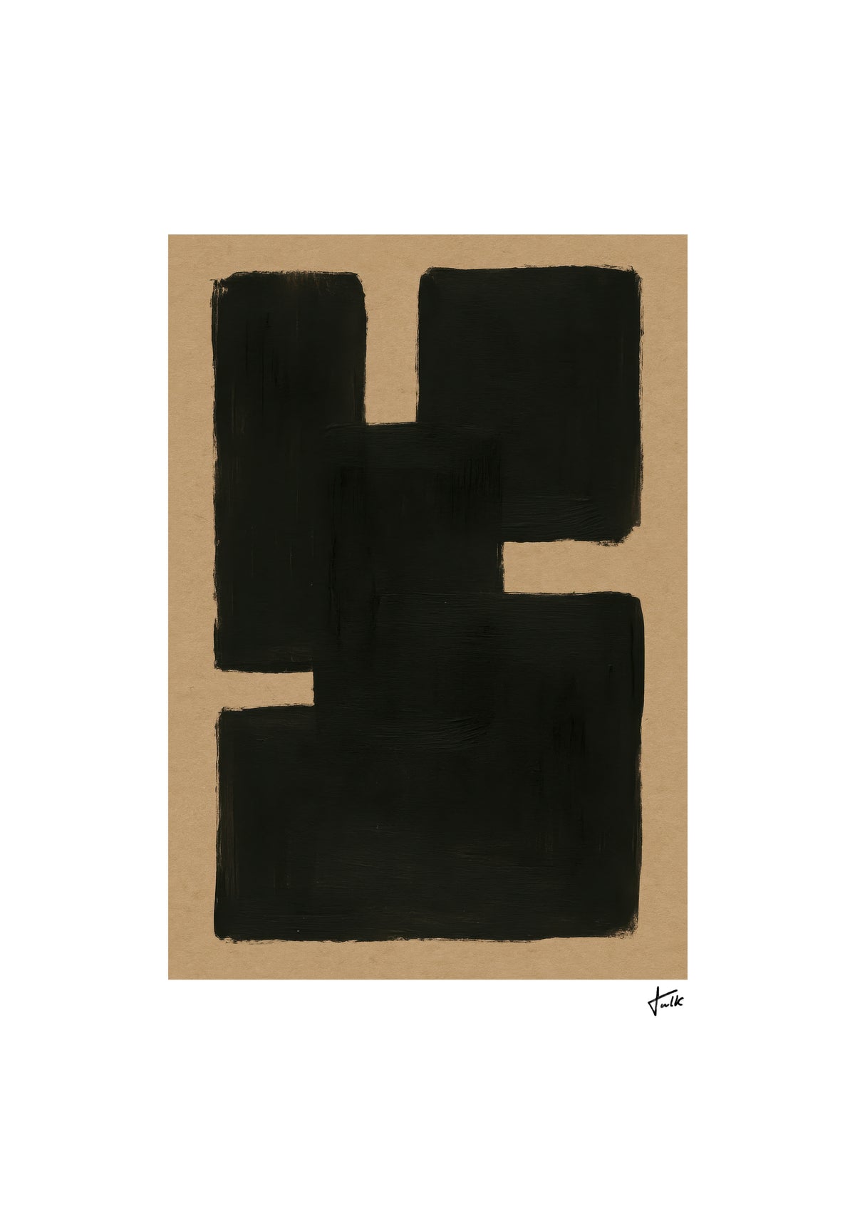 Black Matter - Unframed art print