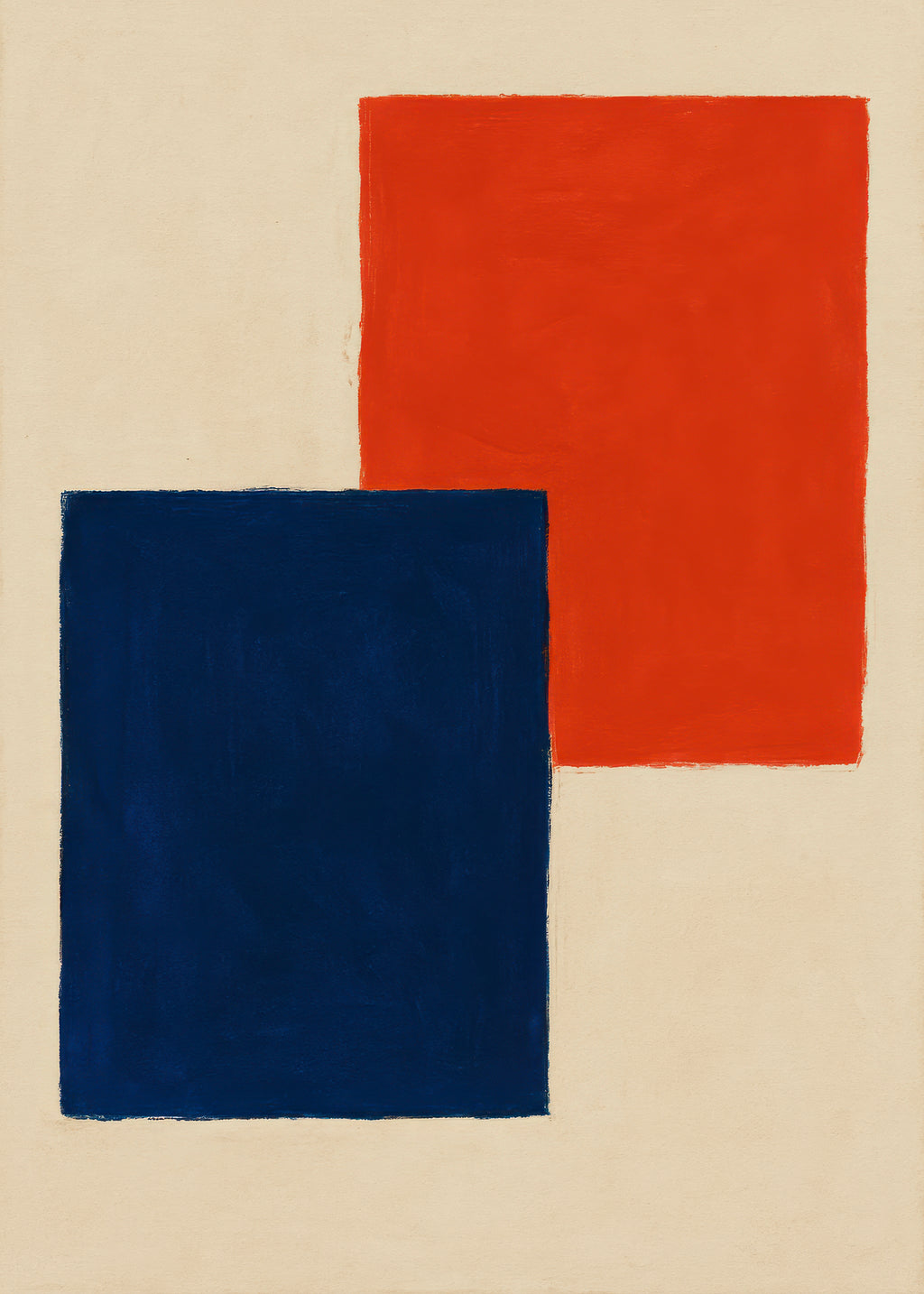 Midnight Overlap - Unframed art print