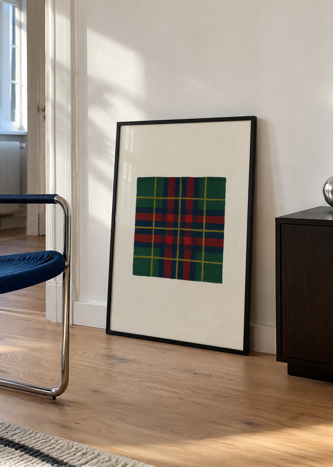 Highland Green - Framed poster in an interior