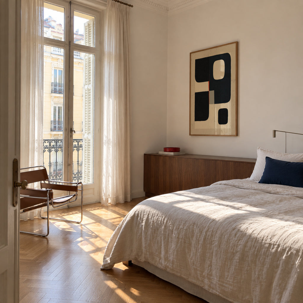 Urban Balance I - Framed poster in an interior