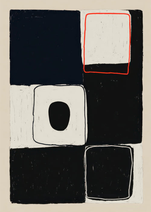 Linear Perimeter - Unframed art print