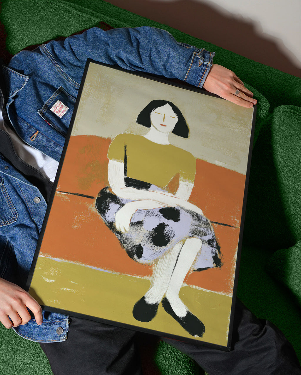 Sofa stories - Framed poster detail