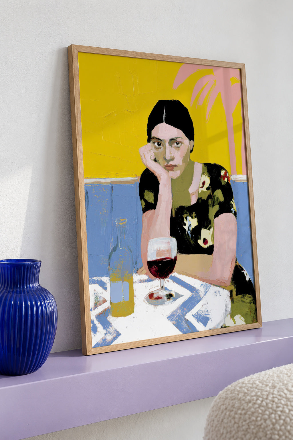 Midnight Cocktail - Framed poster detail