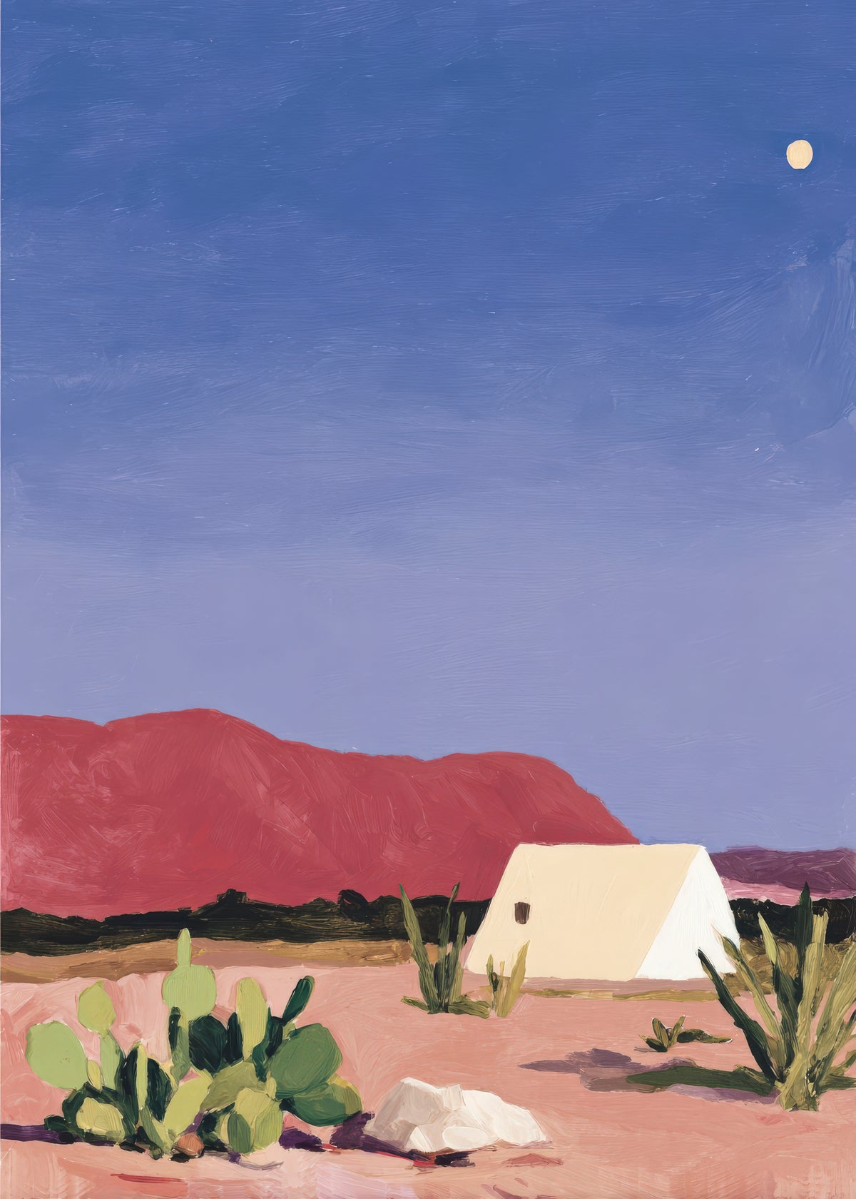 Desert Silence - Unframed art print