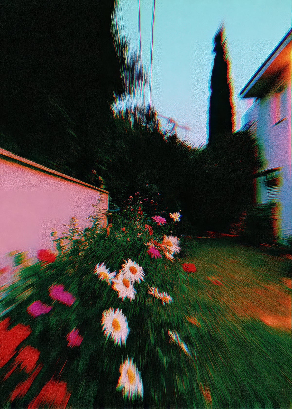 Blurred Garden - Unframed art print