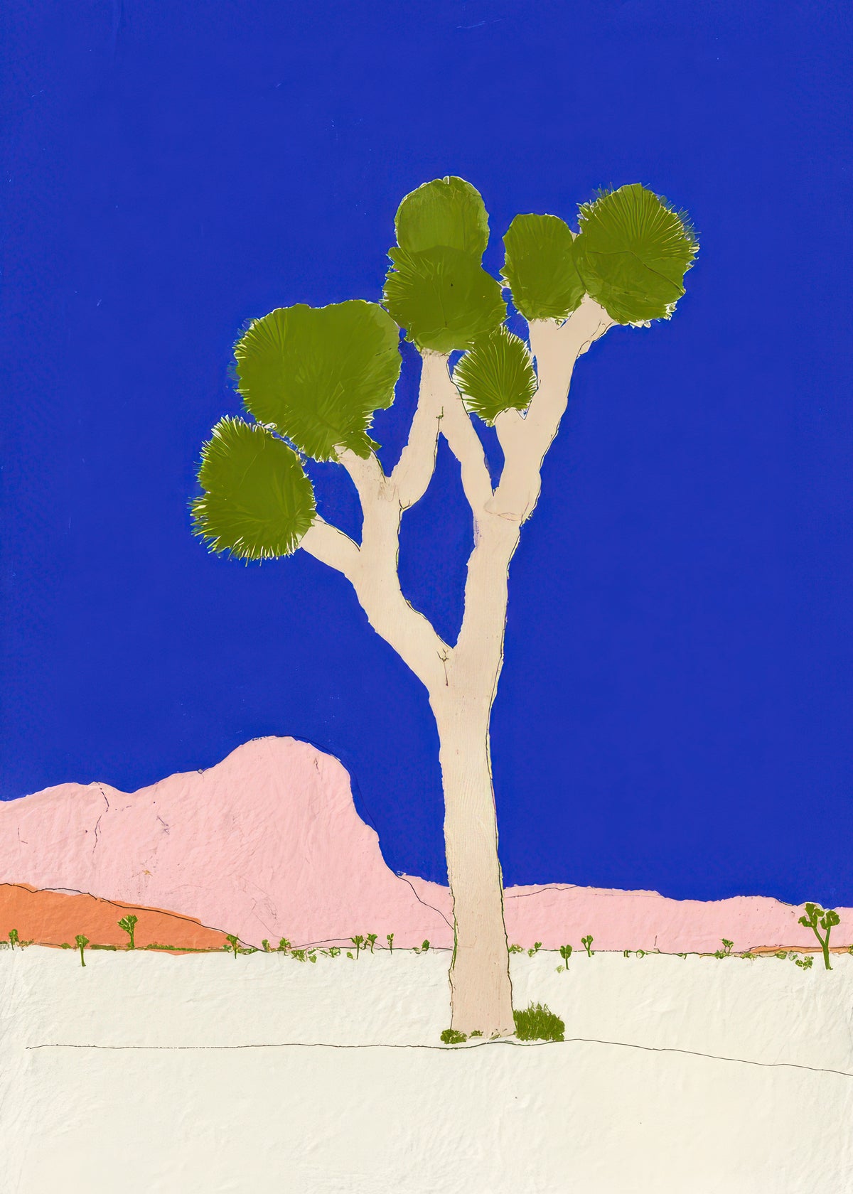 Desert Tree - Unframed art print
