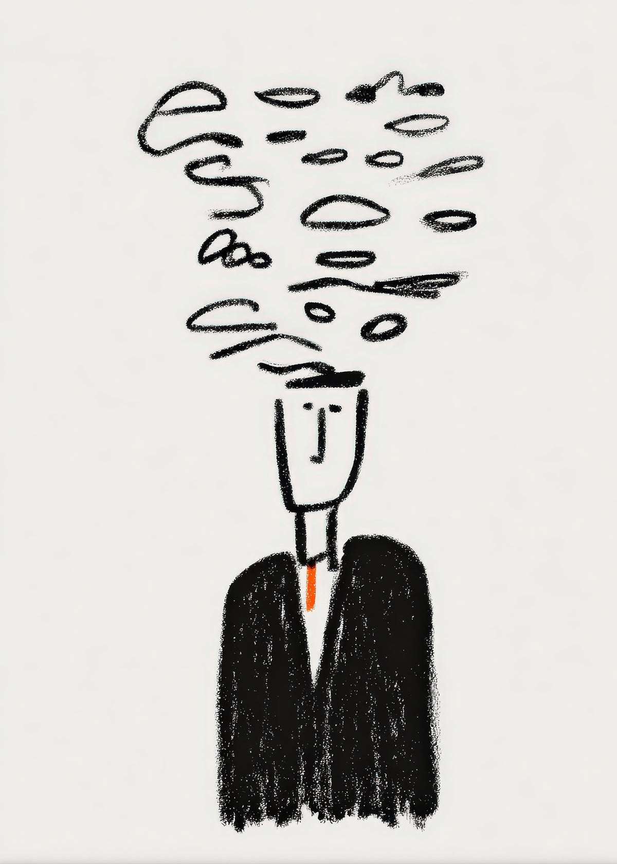 Smoke Thoughts - Unframed art print
