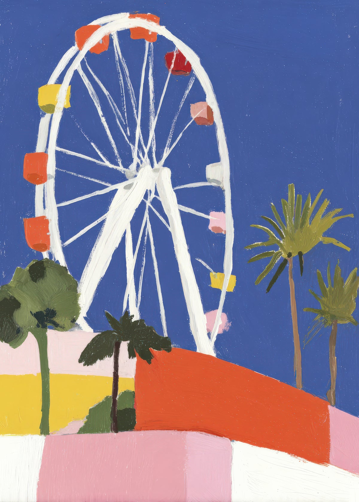 Ferris Wheel - Unframed art print