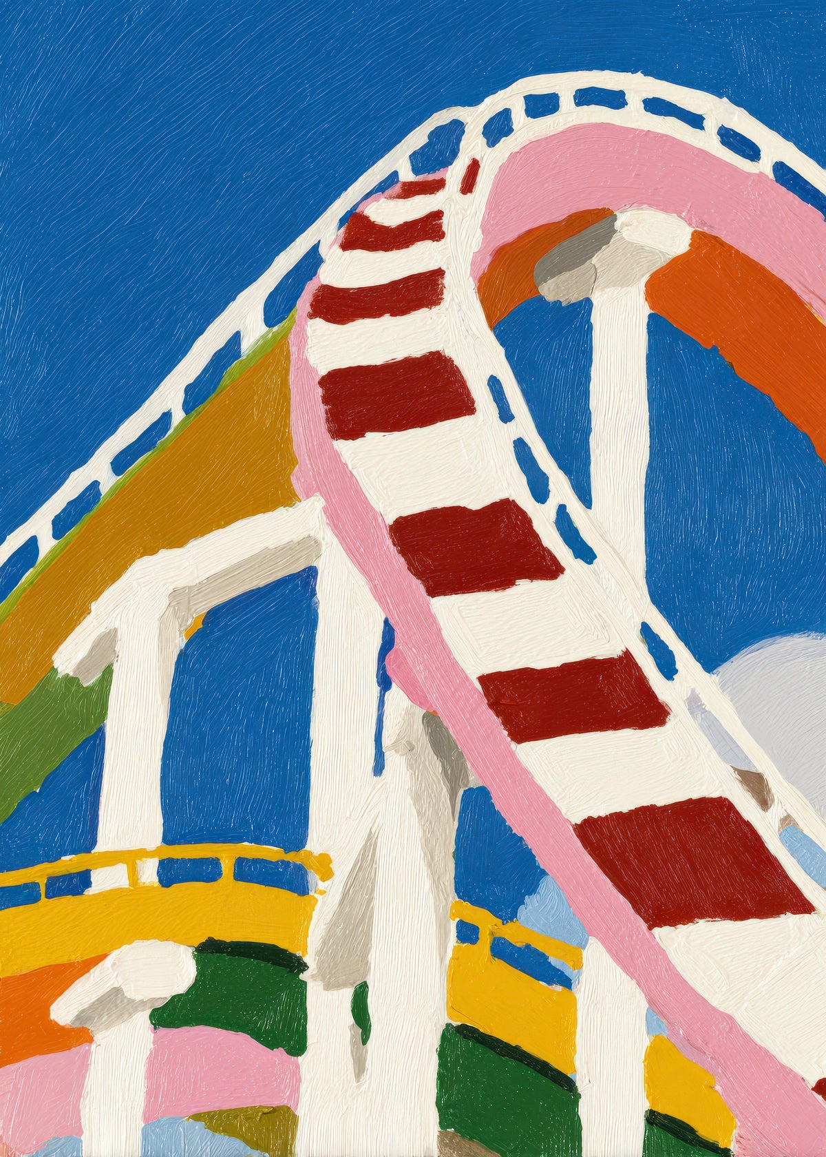 Candy Tracks - Unframed art print