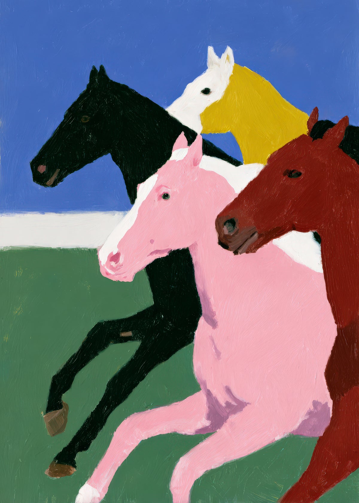 Running Horses - Unframed art print