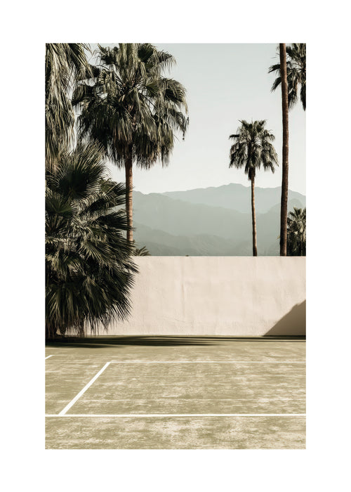 Desert Court - Unframed art print