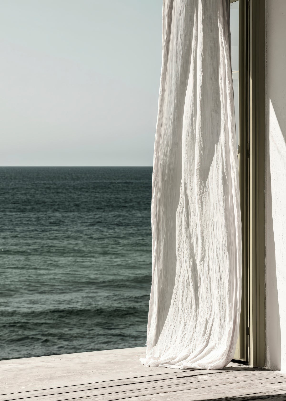 Quiet Curtains - Unframed art print