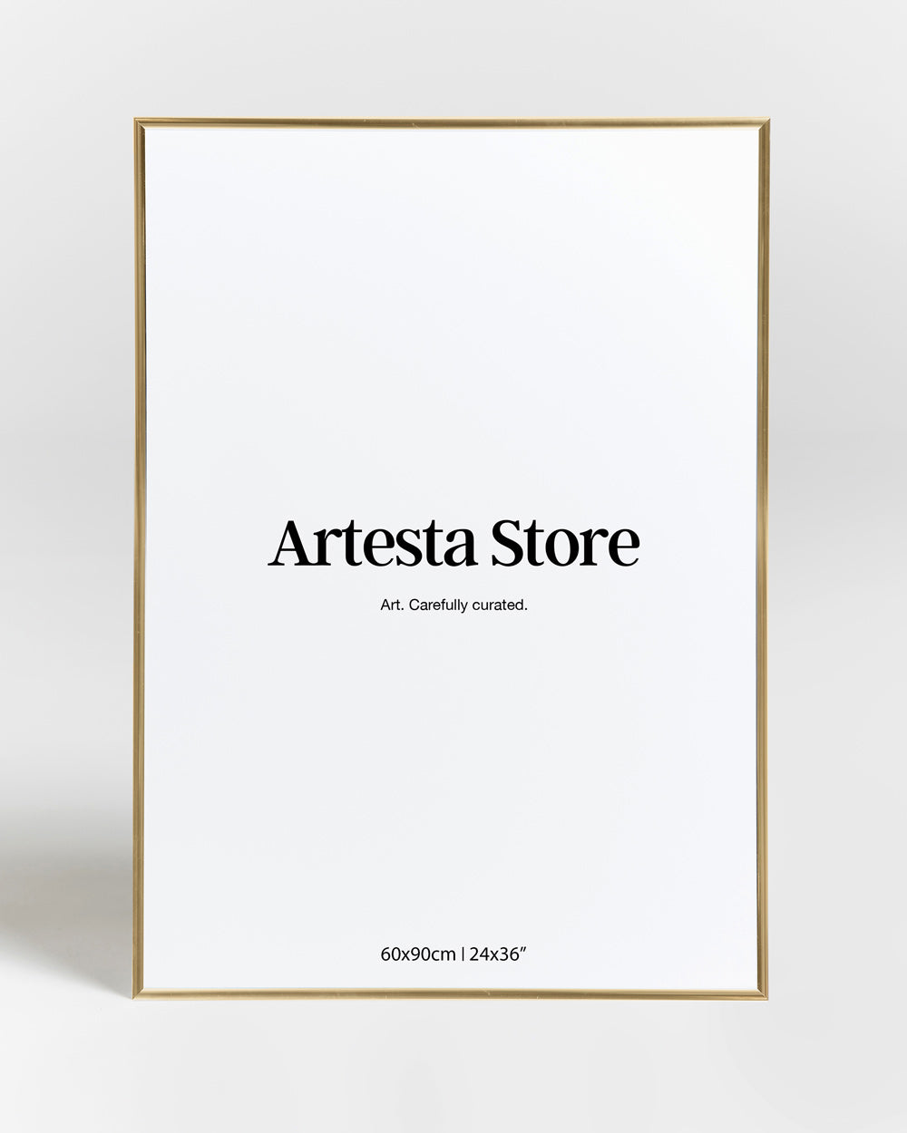 Gold frame 60x90cm